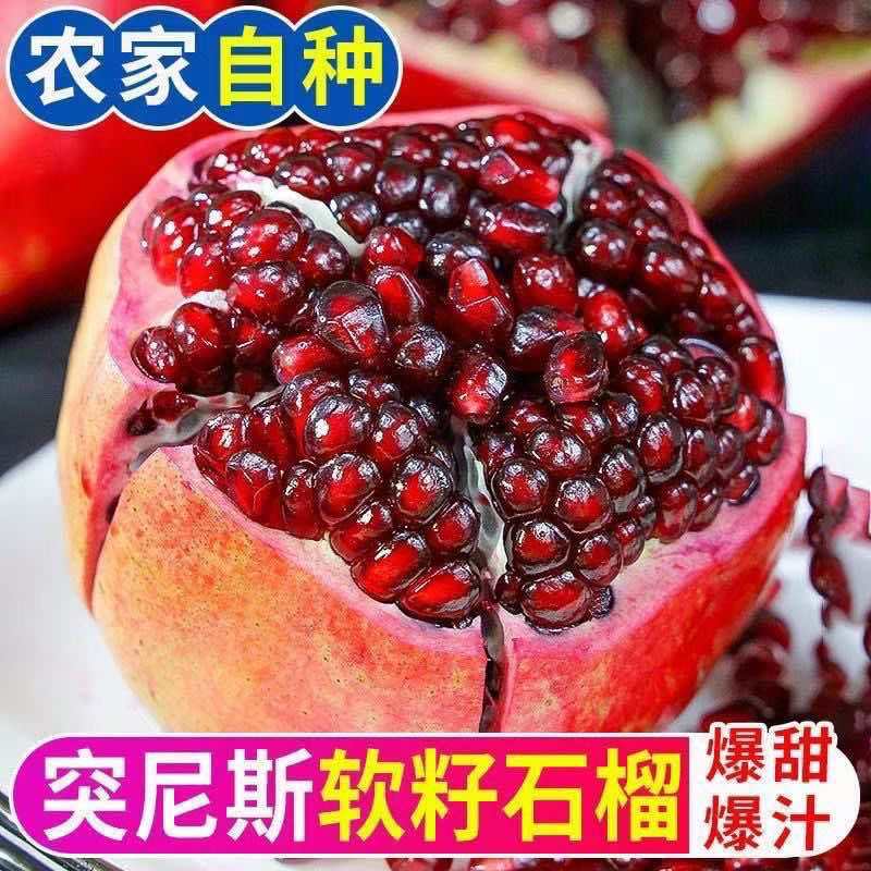 突尼斯软籽石榴，市场果，精品商超果，榨汁工厂果，电商一件代发