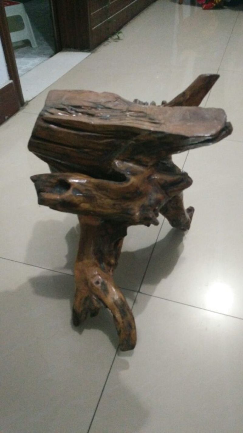 根雕茶几