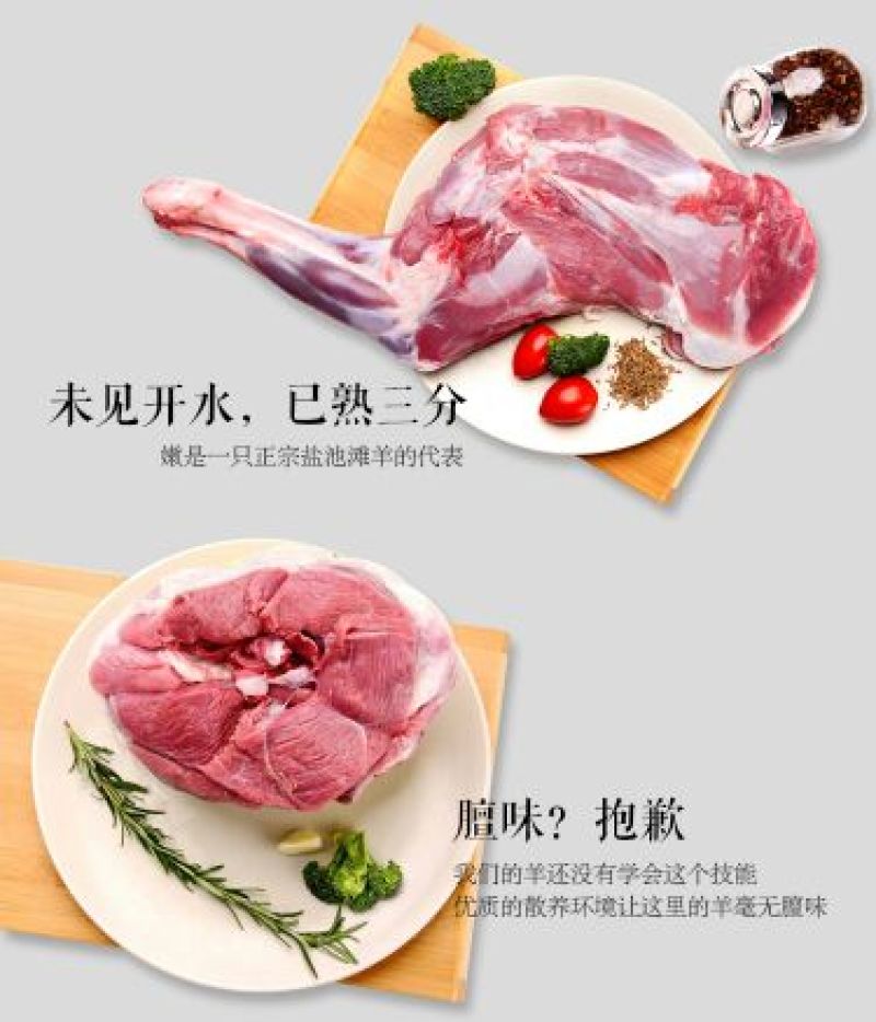 羊后腿绵羊肉是