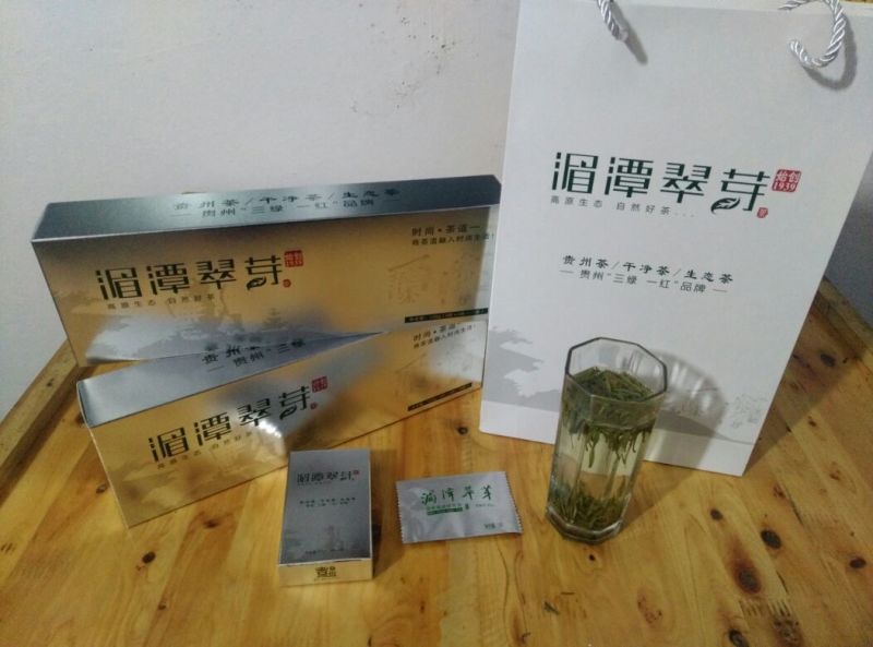 湄潭翠芽特级茶叶条装3g*40包/盒