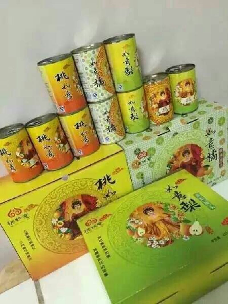 黄桃罐头