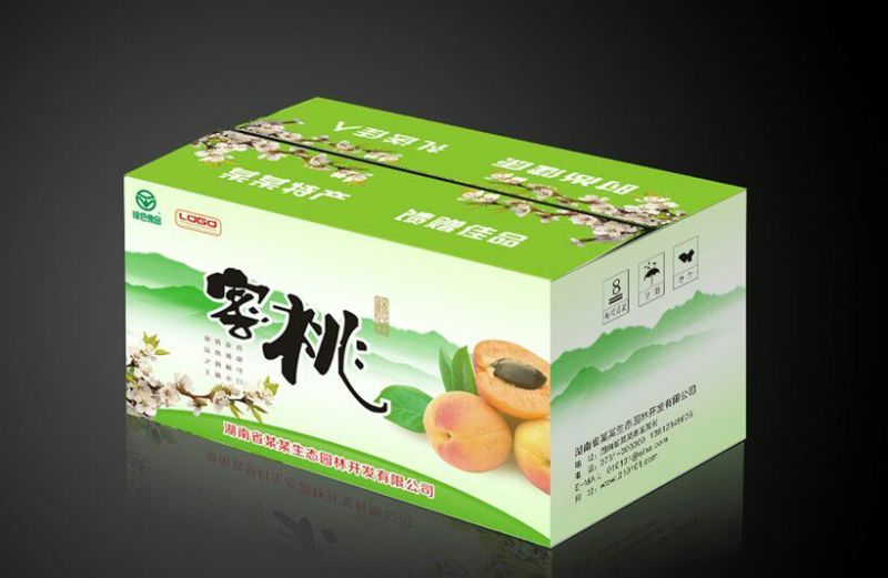 果品包装盒各种产品包装纸箱纸盒，各种标签均也接单，专业