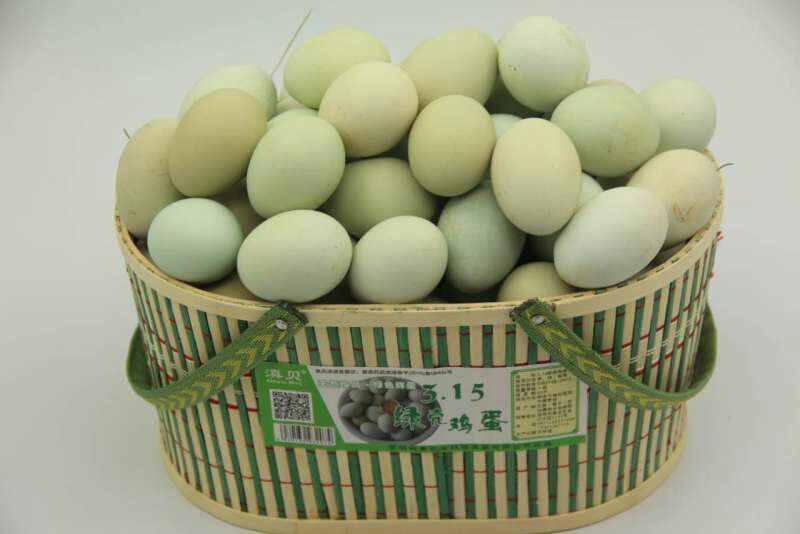绿壳鸡蛋食用40~50g