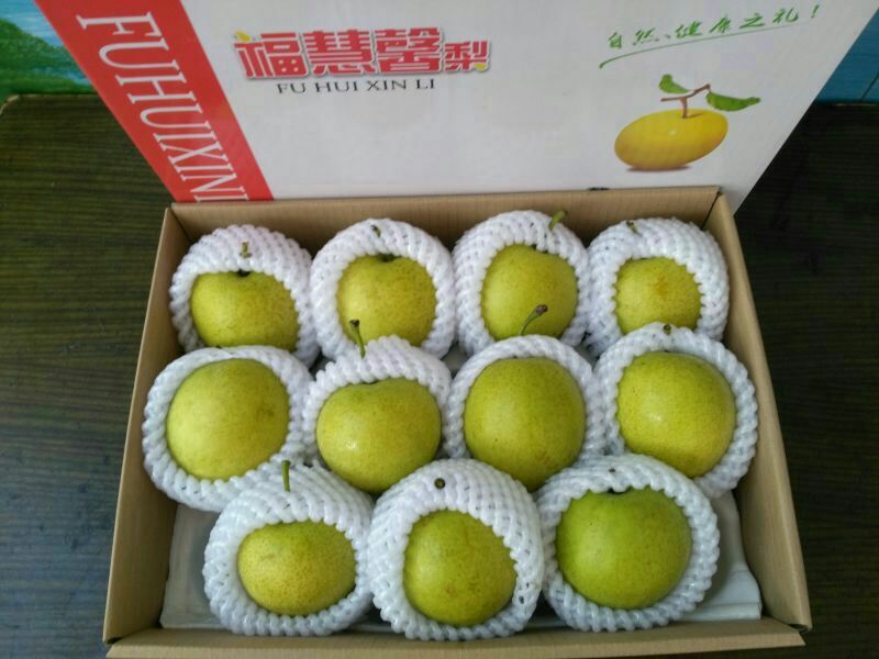 皇冠梨350~400g纸箱