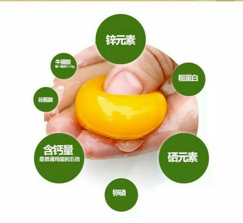 土鸡蛋食用50~60g