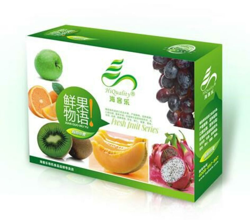 果品包装盒各种产品包装纸箱纸盒，各种标签均也接单，专业