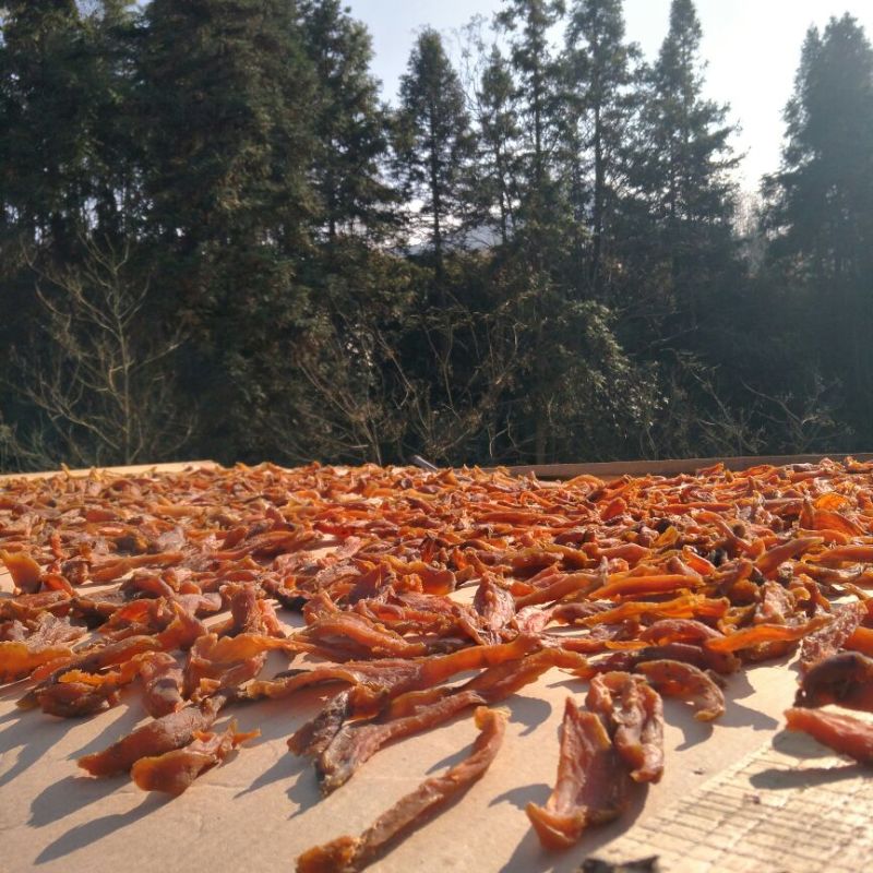 农家自己地里种的红薯自己晒制加工零添加地瓜干