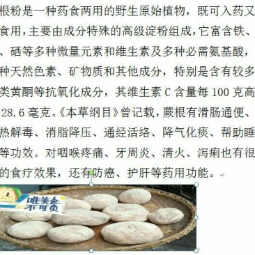 蕨根淀粉散装