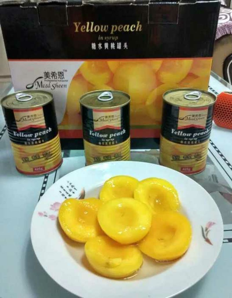 黄桃罐头