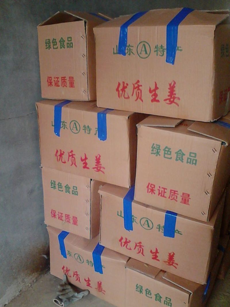 山东生姜面姜1两以上水洗