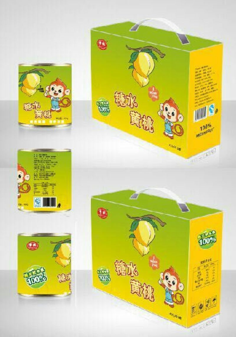 黄桃罐头