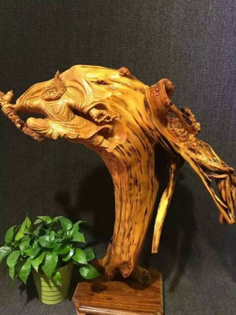根雕茶几