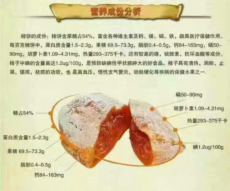 柿饼2.5两以上