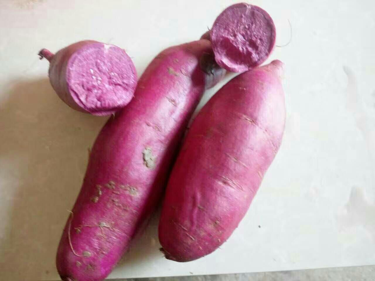 河南开封市开封县紫薯 紫心 3两以上批发_孙清