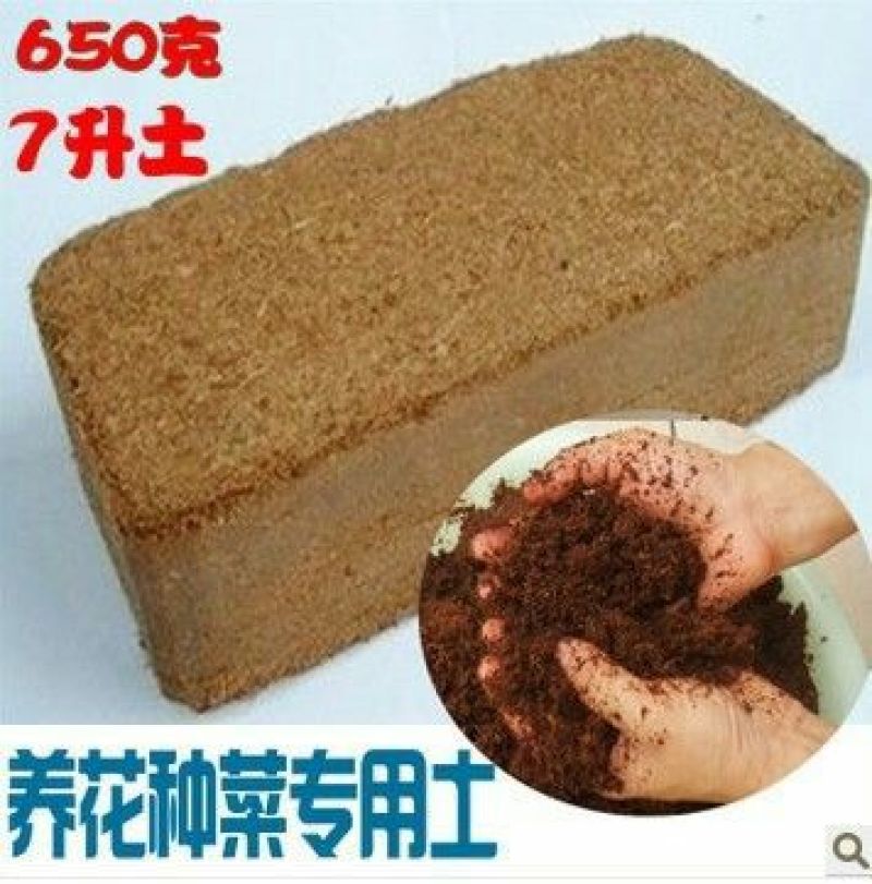 育苗基质椰砖线上交易椰砖多肉养花种菜育苗专用