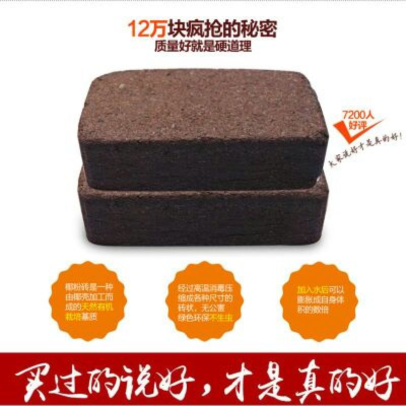 育苗基质椰砖线上交易椰砖多肉养花种菜育苗专用