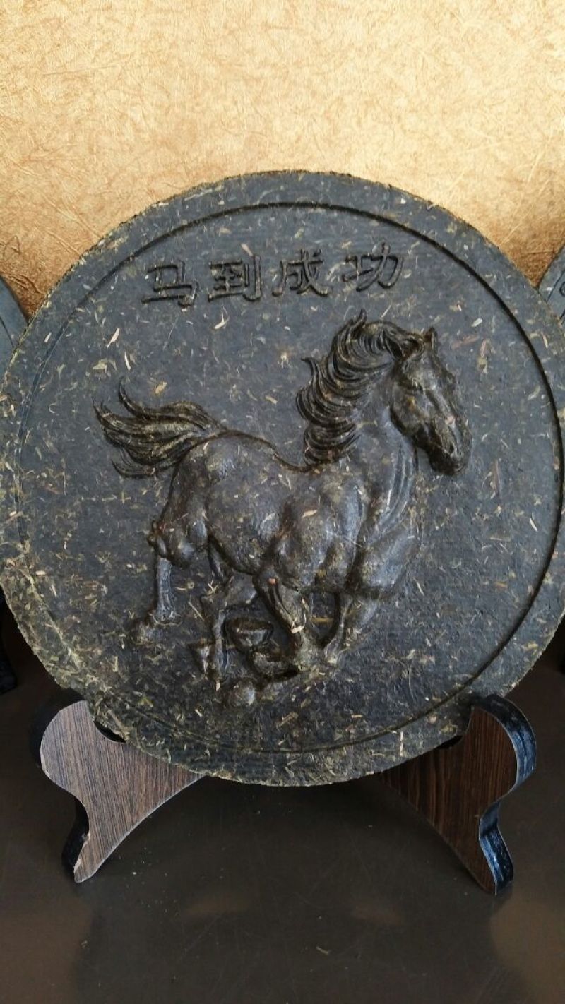 茶叶●普洱√茶茶饼送摆件