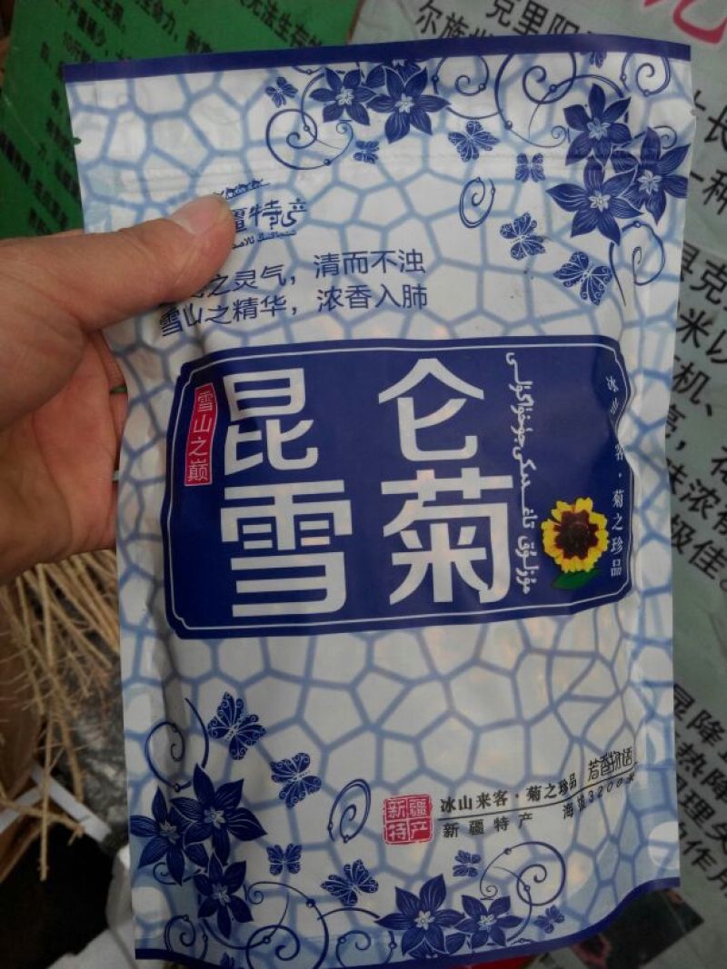 高海拔昆仑雪菊，克里阳雪菊