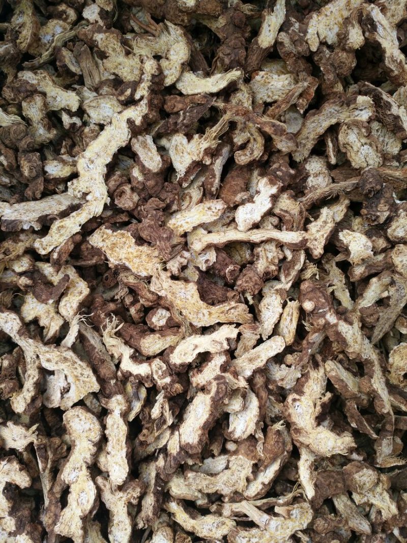 苍术野生内蒙朱砂点苍术1公斤起批无硫无添加不包邮