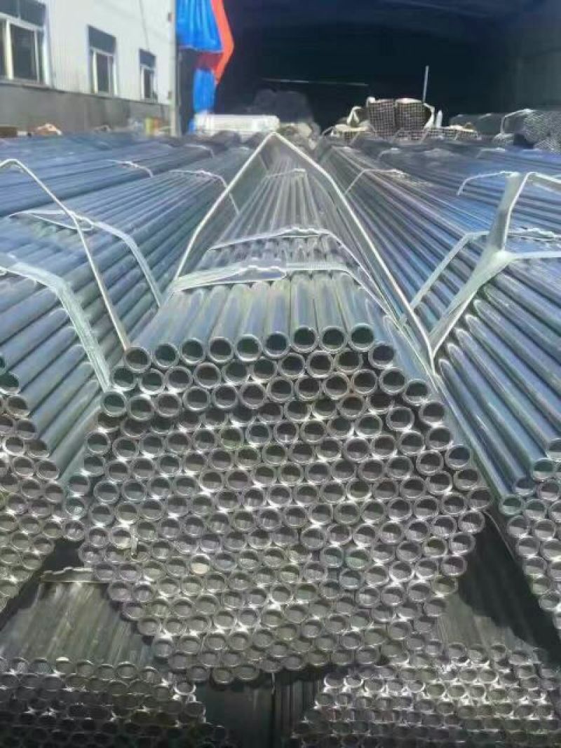 温室大棚管联动热镀锌圆管热椭圆钢管厂家直销