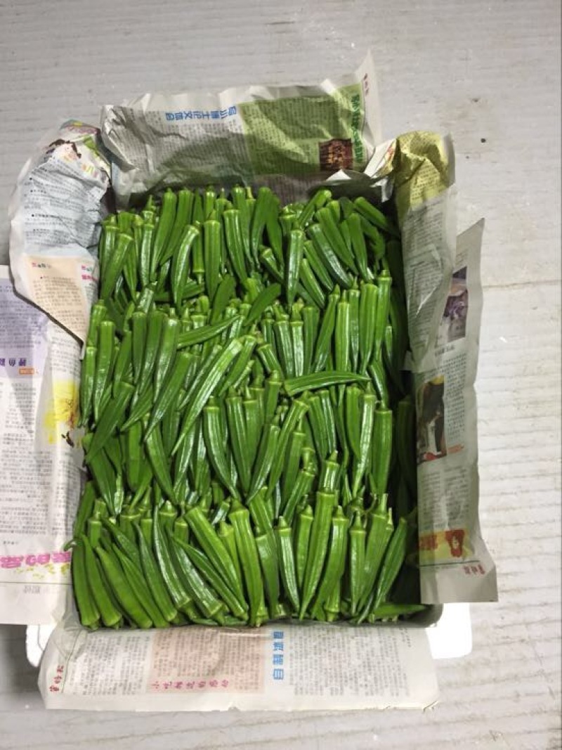 云南基地自产水果一代二代黄秋葵大量批发全国