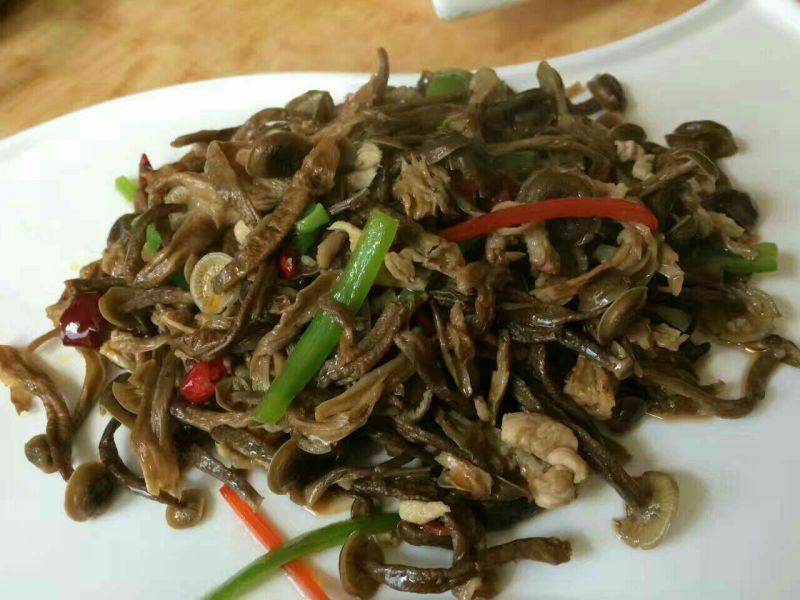 鹿茸菇干货切根好货蒸汽烘干菌香浓郁品质有保障