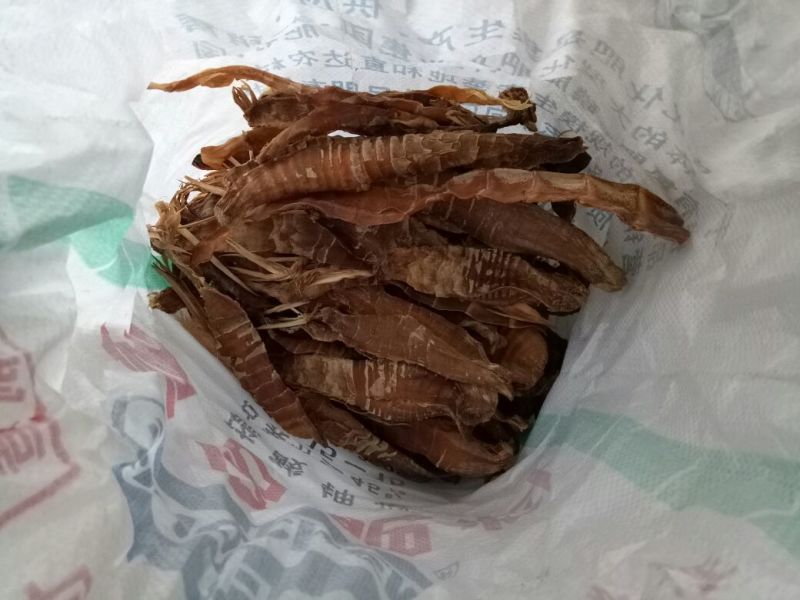 水煮笋干淡笋干