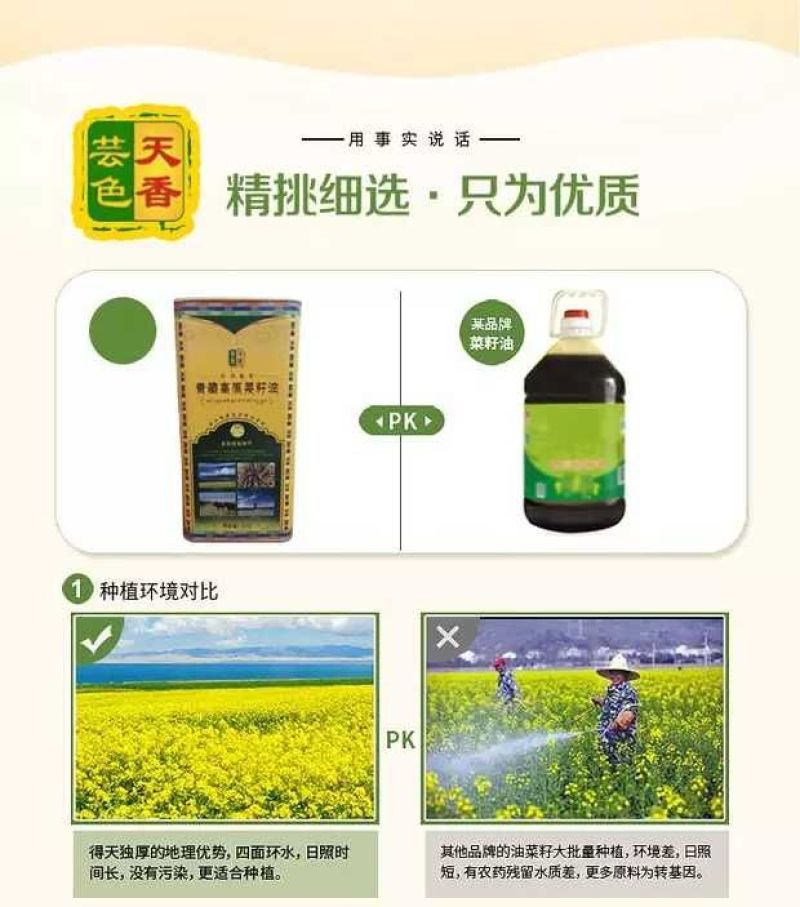 压榨菜籽油四级
