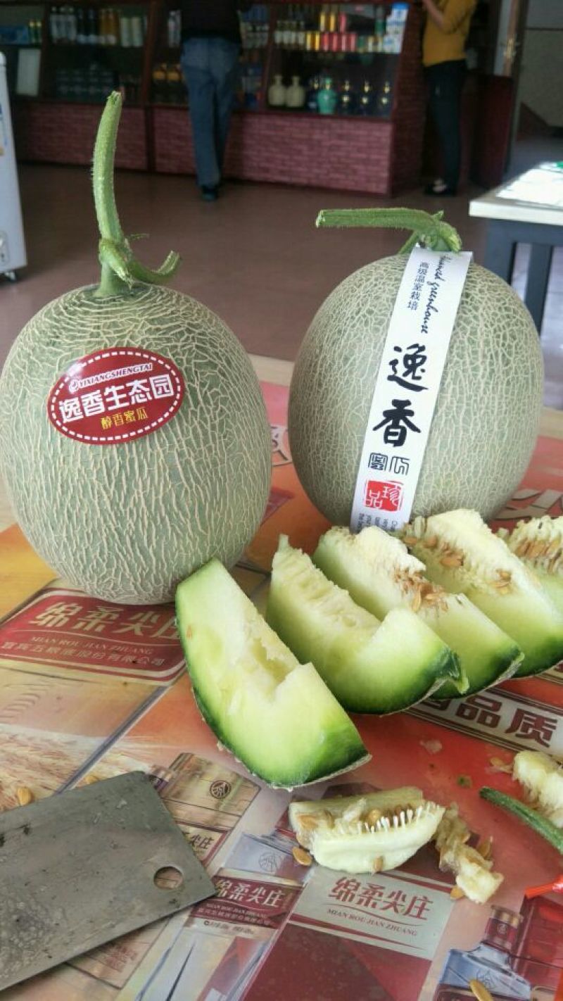 网纹瓜3斤以上长圆形
