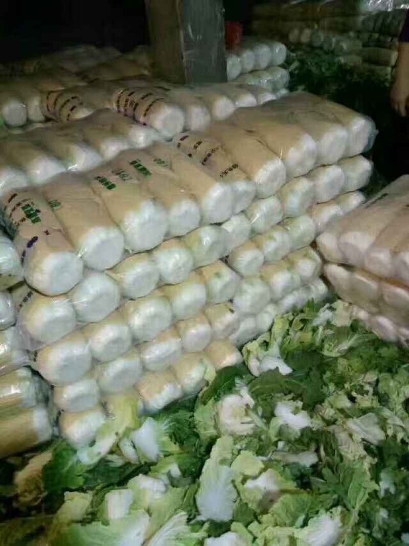 精品玲珑黄大白菜，黄心无虫眼无花边不起苔产地直发一手货源
