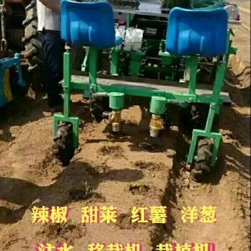 移栽机一垄两行