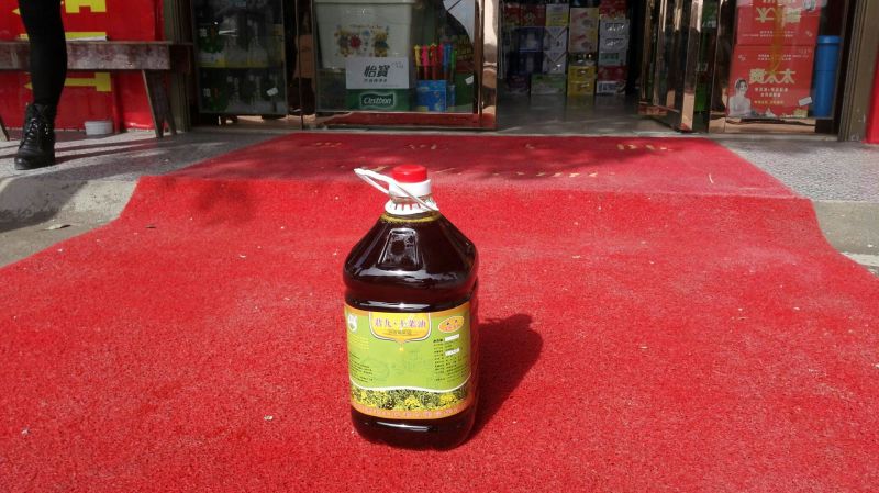 菜油四级，本地土菜油
