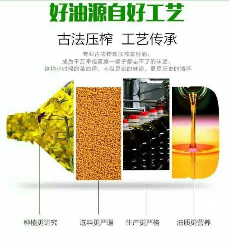 压榨菜籽油一级