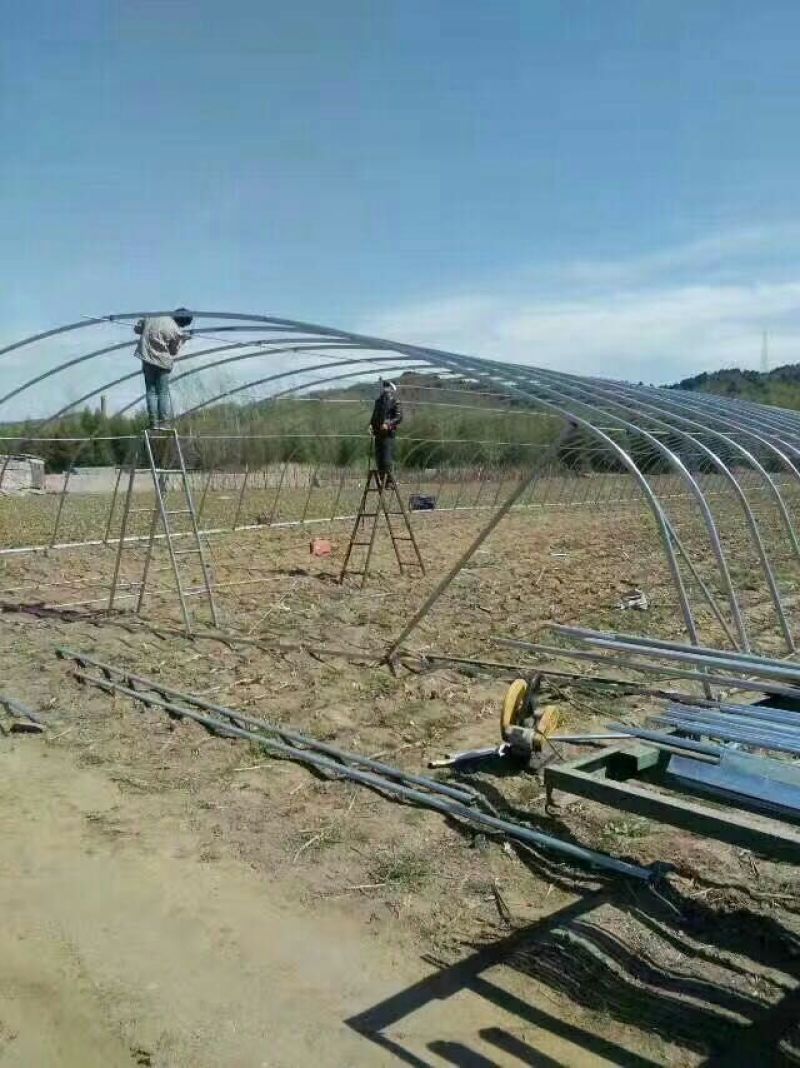 无支柱大棚骨架热镀锌