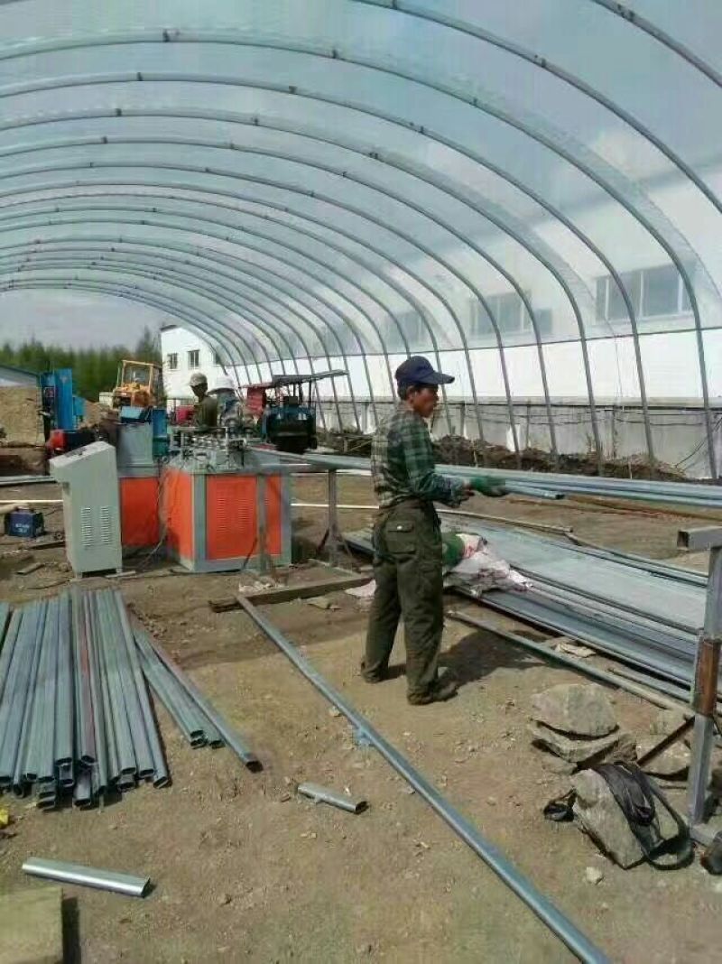 无支柱大棚骨架热镀锌