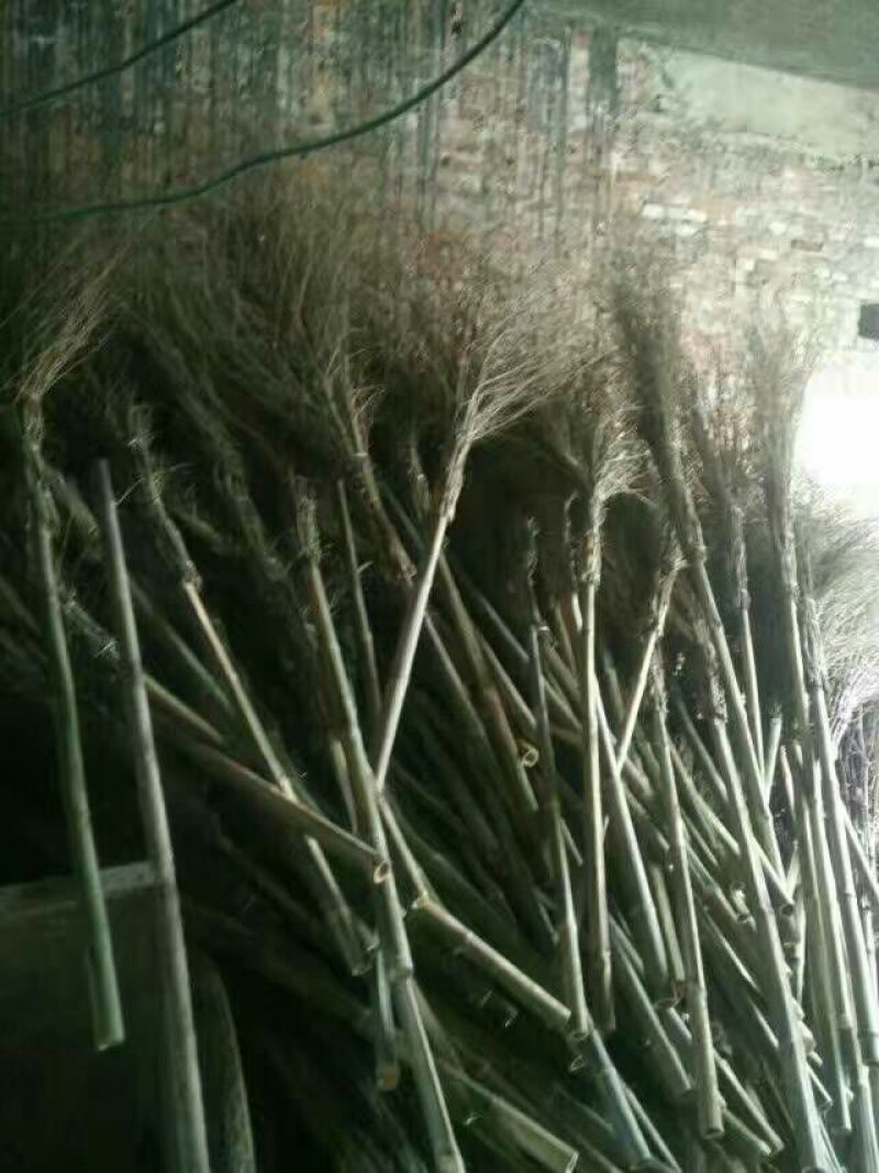 【真竹扫帚】各种类型的竹扫把，可以根据客户需要定做