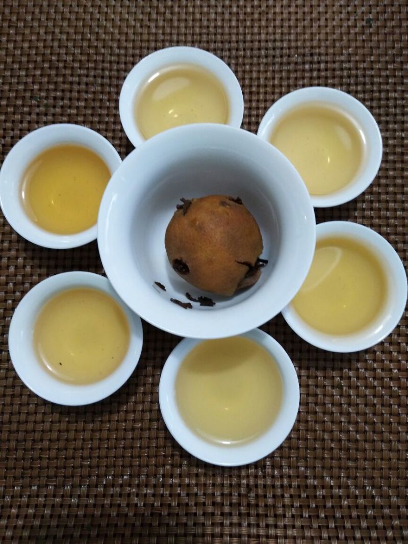 红茶●古树茶√爱上金柠檬