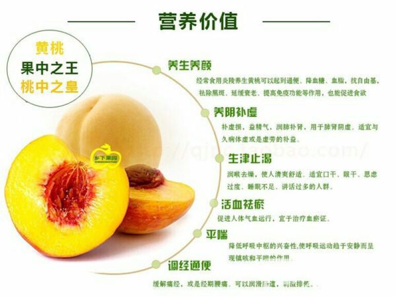 锦绣黄桃3~4两