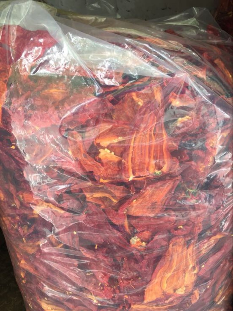 干辣椒皮子大片新鲜产地餐饮调料行批发零售
