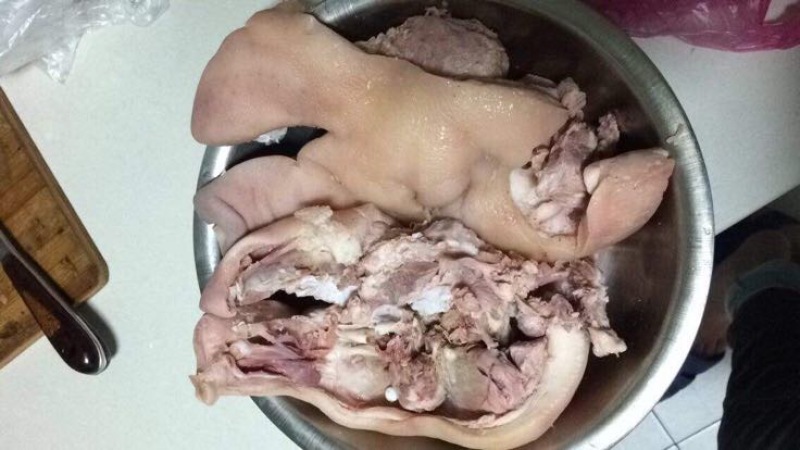猪头肉散装