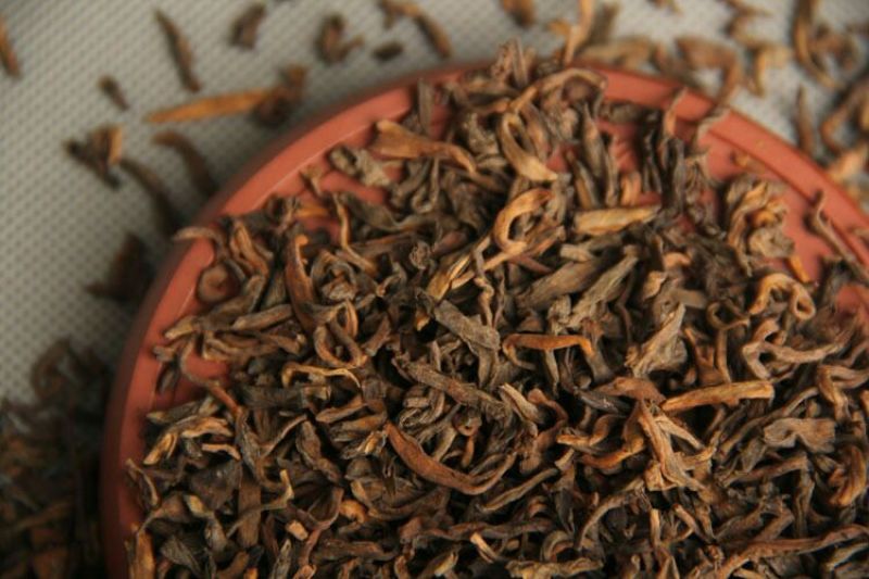 普洱茶2012金芽散装熟茶