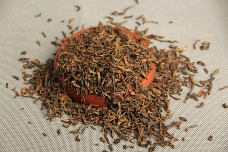 普洱茶2012金芽散装熟茶
