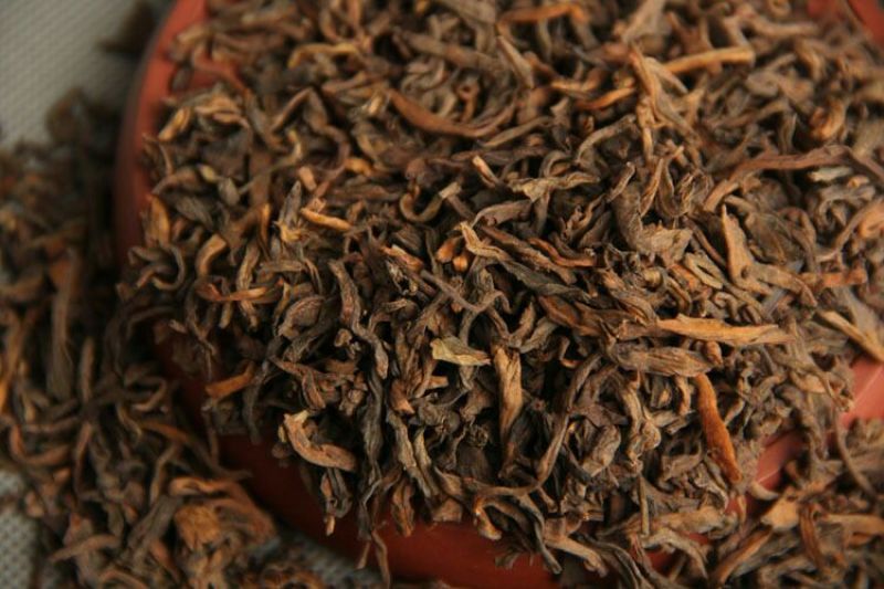 普洱茶2012金芽散装熟茶