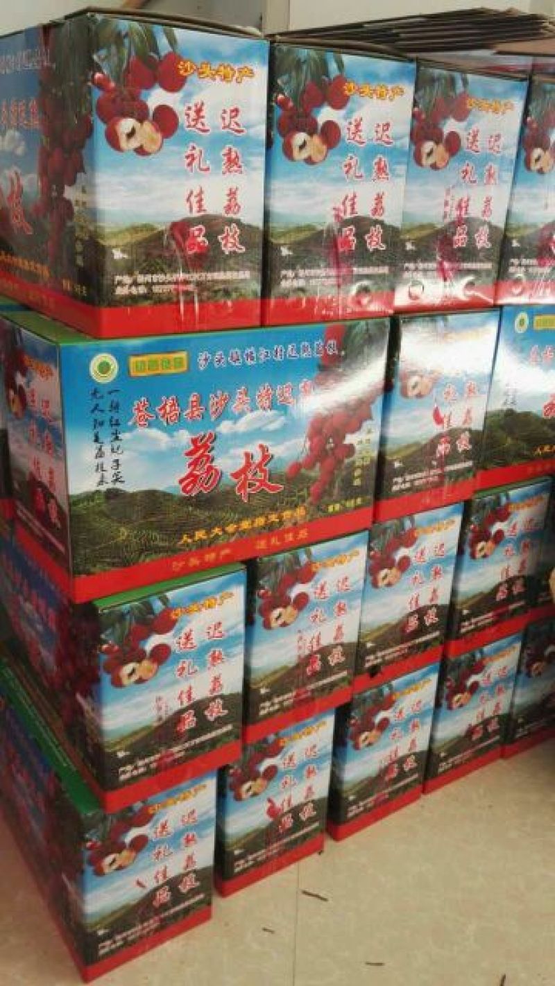 精品迟熟荔枝一件代发全国冰鲜发货当日现摘基地直供