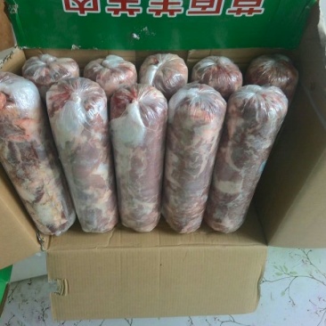 内蒙古草原牛羊产品副产羊肉片冷冻