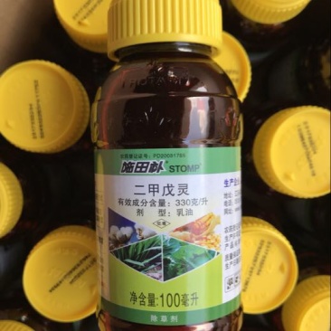 龙灯施田补除草剂二甲戊灵二甲戊灵33%100ml*1