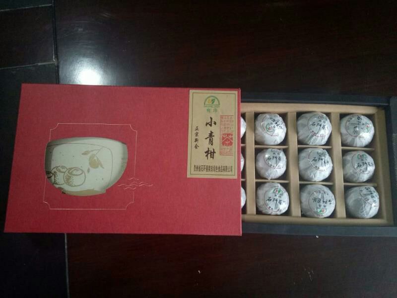 石阡苔茶小青柑12颗/盒