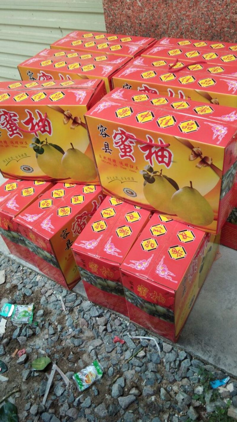 新鲜白肉蜜柚2斤以上自产自销包熟包甜可一件代发