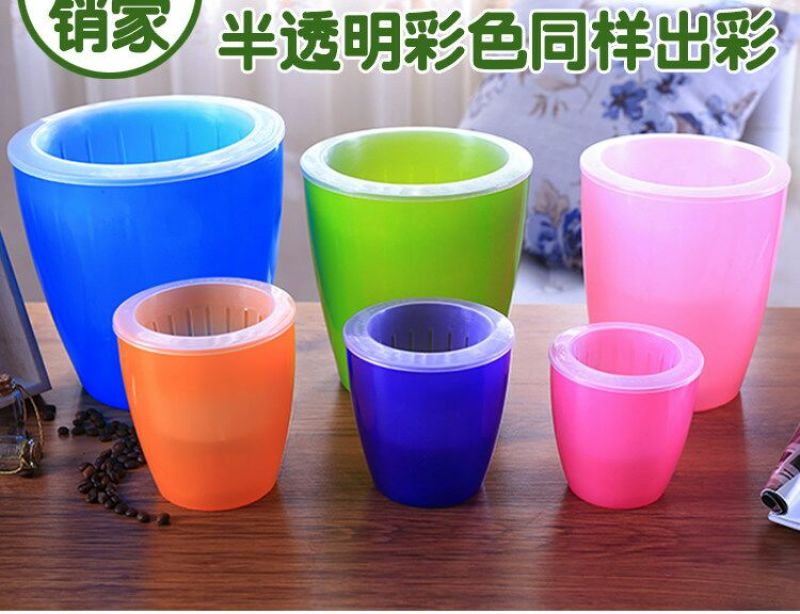 花盆树脂自动吸水花盆