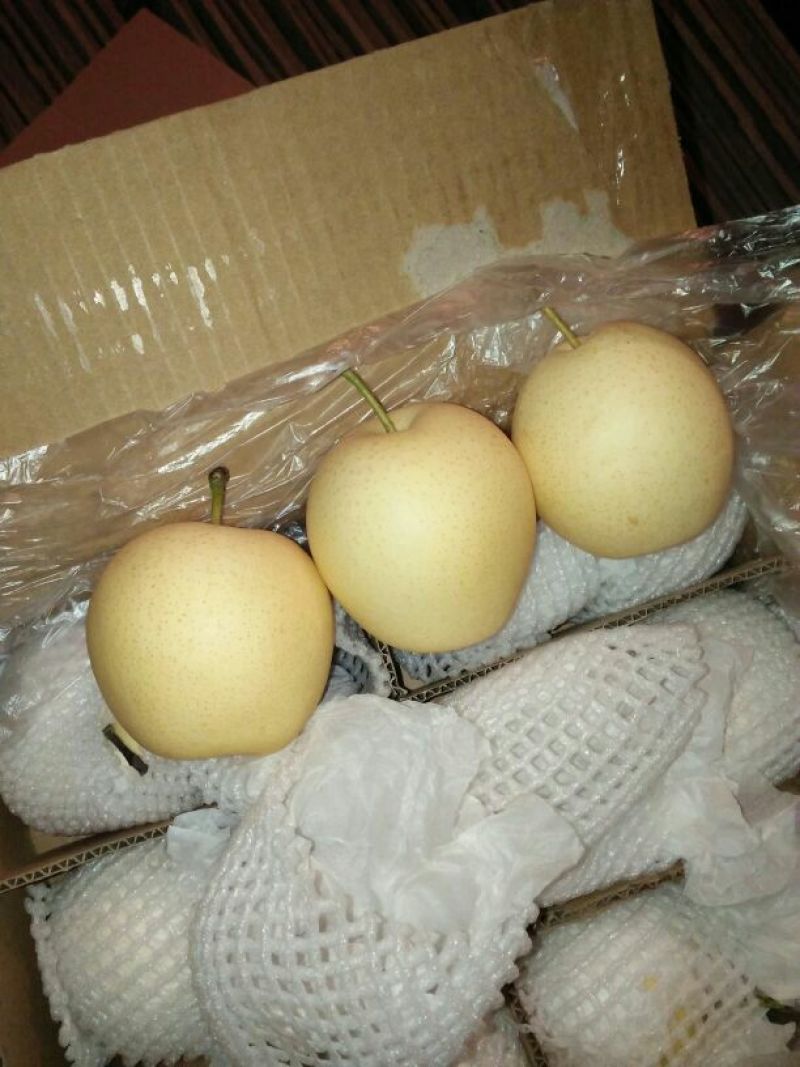 皇冠梨纸箱，三层托盘，四层纸箱，筐装皇冠梨，都有货